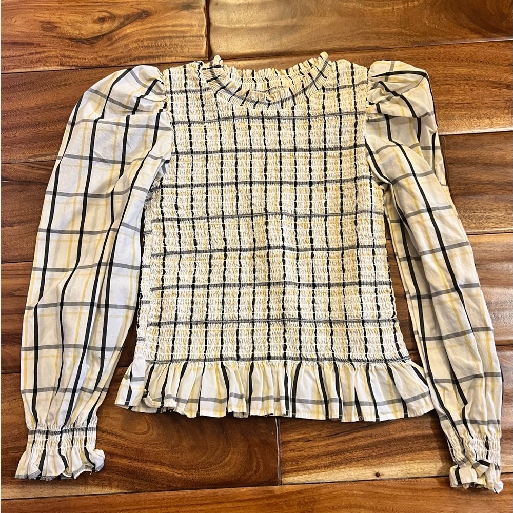 Girl’s wonder nation peasant top. Size 6/6x
